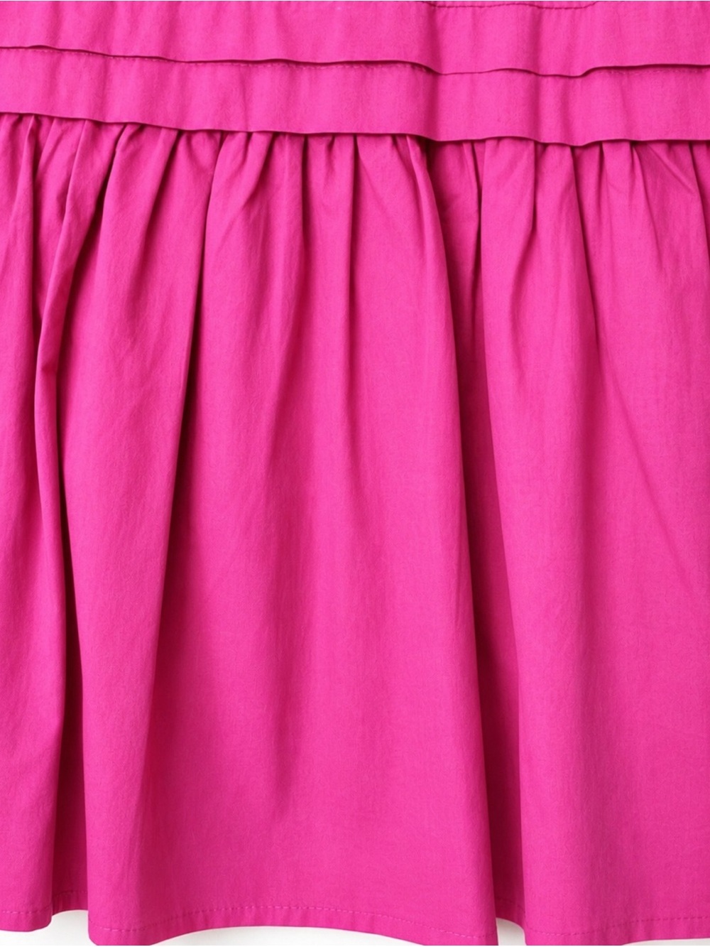 LaRoque Shirt Dress Pink Cotton Tiered Mini Lace Trim Size XL NWT Scout - Picture 6 of 9